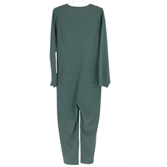 LULULEMON NWT VENTLIGHT ZIPPERED JUMPSUIT TIDEWATER TEAL 14 - Picture 7 of 14